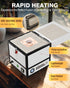 PYY Electric Kiln - 1500W Melter Furnace Oven Pottery Kilns, Hi-Temp 2200℉/1200℃, Melting Furnace with Vent Hole, for Wax Casting, Clay Pottery Ceramic DIY, Glass, Jewelry Making