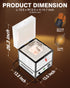 PYY Electric Kiln - 1500W Melter Furnace Oven Pottery Kilns, Hi-Temp 2200℉/1200℃, Melting Furnace with Vent Hole, for Wax Casting, Clay Pottery Ceramic DIY, Glass, Jewelry Making