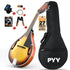 Mandolin Instrument - A Style 8-Strings Mandolin Musical Instrument 27 Inch Mandolins for Beginners Starter Kit with Gig Bag, Spare Strings, Digital Tuner, Capo, 3 Picks, Strap