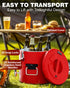 PYY Insulated Beverage Dispenser - Stainless Steel Hot and Cold Drink Water Coffee Carrier with Spigot Handle, Commercial Thermal Container for Chocolate Iced Juice Tea Milk Restaurant Party