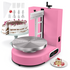PYY Cake Decorating Machine - Automatic Cake Cream Spreading Machine for 4-12 Inch Cake Icing Machine 60-320 RPM with Graduated Scrapers Electric Cake Turntable for Decorating Cake Frosting Machine