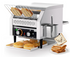 PYY Commercial Conveyor Toaster - 300 Slices/Hour Restaurant Conveyor Toaster for Bun Bagel Bread, Heavy Duty Stainless Steel 1900W, 110V