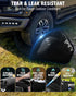 PYY Portable 105 Gallon Water Bladder - Truck Bed,Carrier Cart Large Water Bob Bathtub Emergency Water Bladders for Outdoor RV & Car Camping,Water Bladder Tank with Spigot,Overflow Kit-Black 400L