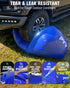 PYY Portable Water Bladder 264 Gallon for Truck Bed,Carrier Cart, Large Water Bob Bathtub Emergency Water Bladder for Outdoor RV Car Camping,Water Storage Bladder with Spigot,Overflow Kit-Black 1000L