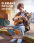 PYY Baritone Ukulele Mahogany Wood Ukuleles Music Instrument Kit with Digital Tuner, Strap, Gig Bag, 3 Picks, Extra Strings, Capo, for Adults Beginners Starter