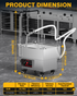 PYY Fryer Filter Machine With PYY Fryer Filter Paper