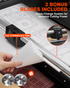 PYY Rotary Paper Cutter - Large Paper Cutter 24 Inch Cutting Length w/Measurement Grid Heavy Duty Self-Sharpening Blade Precision Trimmer for Poster Cardstock Cutting, Photo Trimming, Studio, Office