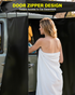 PYY Shower Awning- Awning Shower Tent with Roof Rack, Foldable Floor Mat, LED Light Strip, 3 Zippers for Safety & Access, Carside Bathroom for Outdoor Camping Traveling, 3.3ft*3.3ft*5.5ft
