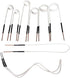 PYY Induction Heater Coil Kit - 20mm, 30mm, 40mm,Free-Forming Sizes 8PCS,Insulated Induction Heater Tool for Removing Rusty Bolts Nuts Screw for Industrial Automotive Repair
