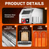 Commercial Toaster Conveyor 150slices/h Restaurant Toaster for Bun Bagel Bread Heavy Duty Stainless Steel Conveyor Toaster