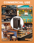 PYY Insulated Beverage Dispenser - Hot and Cold Drink Container with Handles, Thermal Drink Dispenser Cooler Server carrier For Commercial Catering Brown
