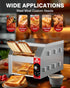 PYY Commercial Conveyor Toaster - 400 Slices/Hour 1800W Electric Industrial Belt Toasters Oven Heavy Duty, Stainless Steel Toaster for Bun Bagel Bread Waffle Restaurant Catering