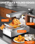 PYY French Fry Warmer - Commercial Food Heat Lamp 600W Food Warmer Light,Free-Standing Warming Dump Station Countertop Fries Food Warmer for Chips Churros Buffet Kitchen Restaurants