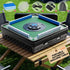PYY Automatic Mahjong Table - Portable Electric Mahjong Table w/ 144 Magnetic Tiles, Suitable for Filipino & Chinese Style, Auto Shuffling Mah Jong Table for Outdoor and Indoor