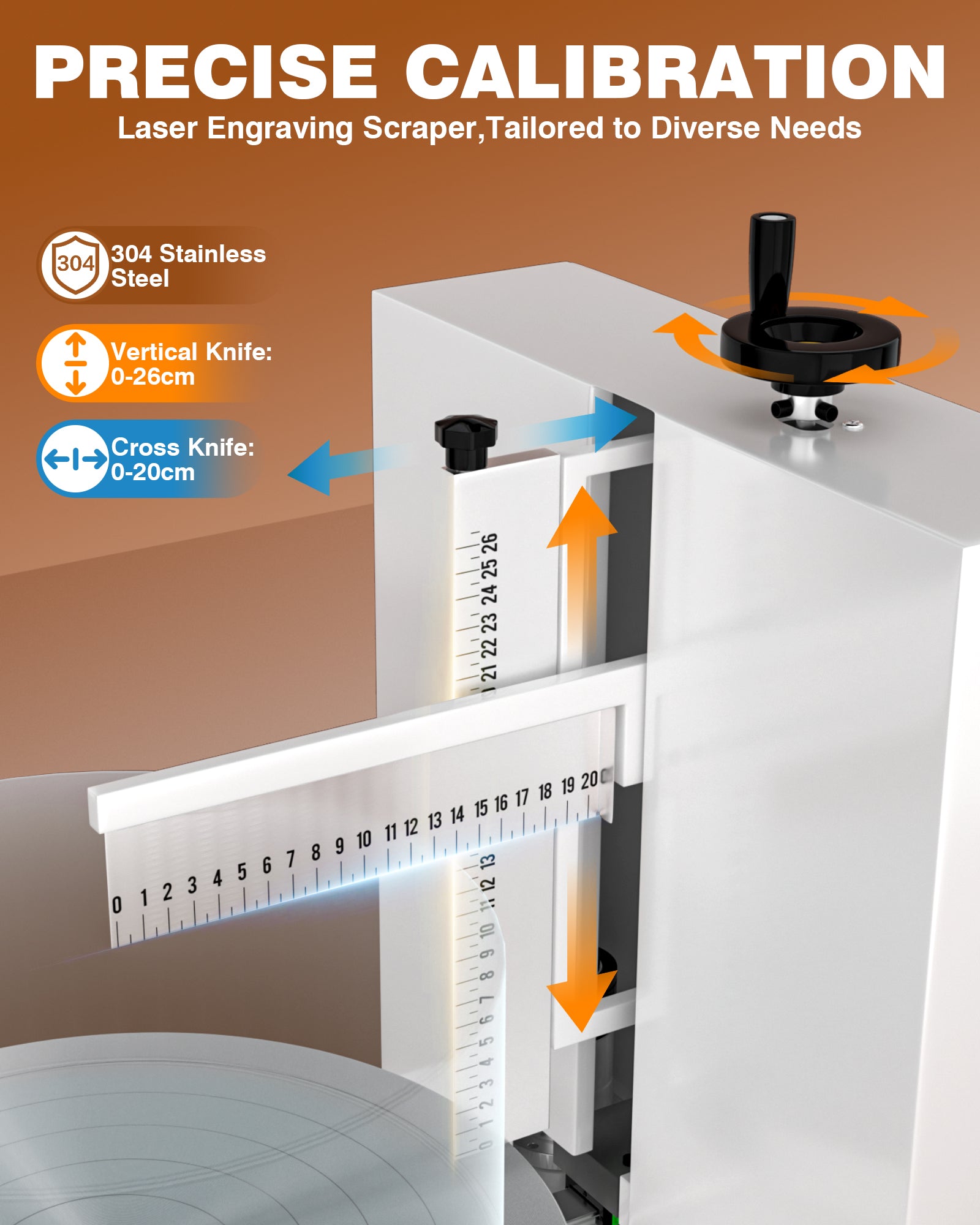 PYY Cake Decorating Machine - Automatic Cake Cream Spreading Machine for 4-12 Inch Cake Icing Machine 60-320 RPM with Graduated Scrapers Electric Cake Turntable for Decorating Cake Frosting Machine