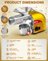 PYY Oil Press Machine - Upgrade 1800W Cold & Hot Press Automatic Electric Oil Maker Extractor for Home, Seeds Nuts Oil Expeller Press Mill, Stainless Steel Household for Peanut Flaxseed Olive Kernel